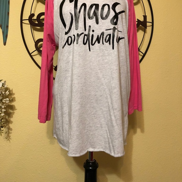 Chaos Coordinator Raglan Tee - Picture 2 of 2